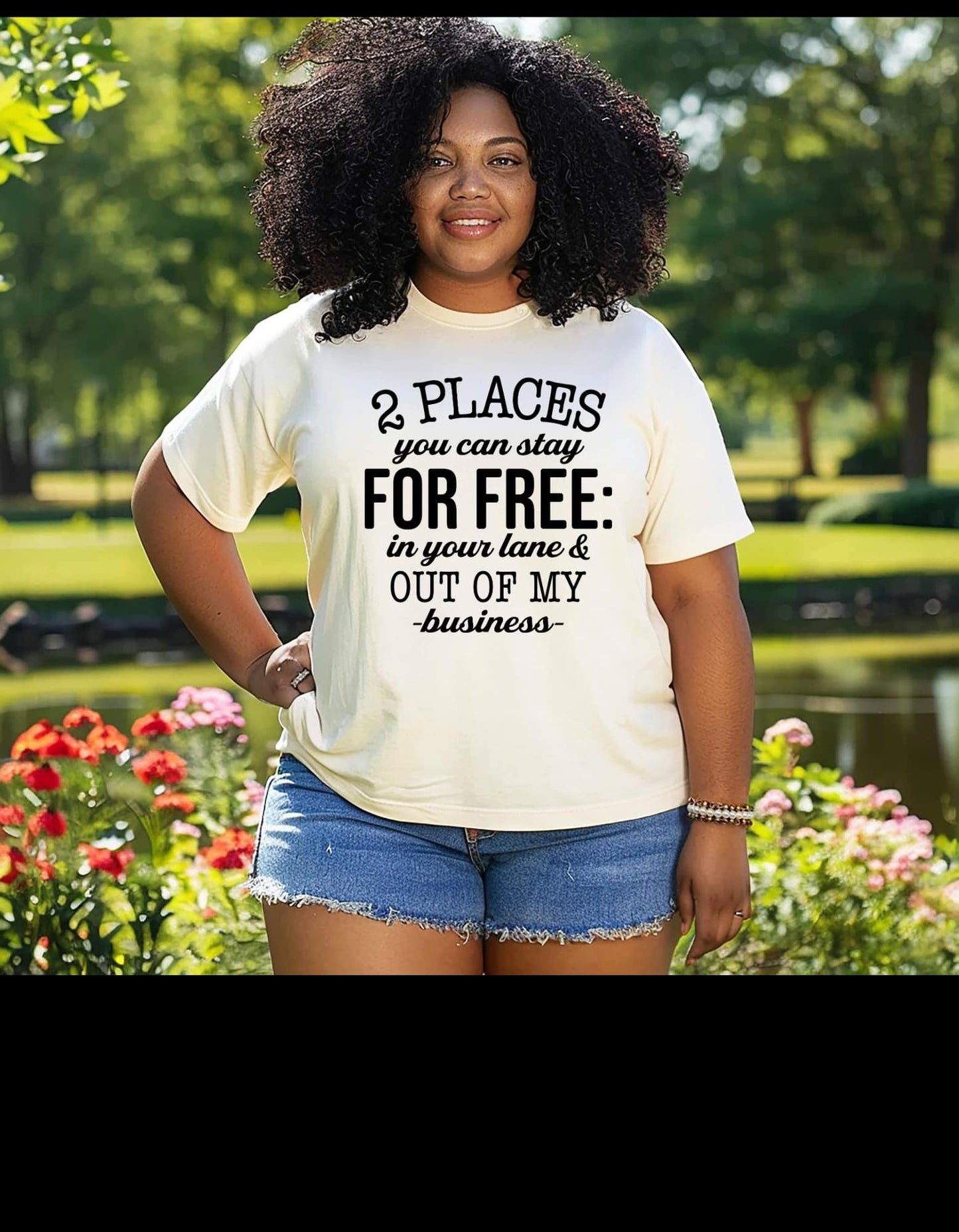 2 Places Tee Shirt